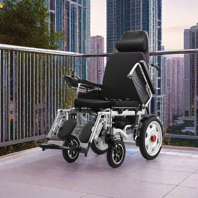 折りたたむ電動傾斜車椅子 障害者用 総尺寸 108*67*91cm