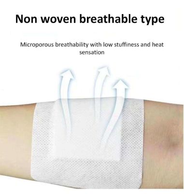 高吸収パッド 遠赤外線 傷口包帯 織物のない自己粘着設計