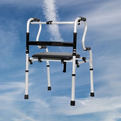 ポータブル 折りたたみ 足 訓練 歩行 補助 車輪なし 防水 革