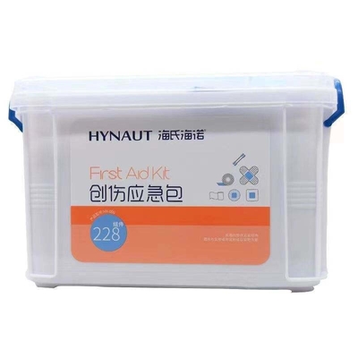 オフィス ファーストエイドボックス プラスチック製 医療用ケース ファーストエイドキット 156 部品 耐久性