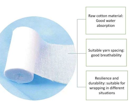 メディカルコットン ビッグロール 5cm*600cm ジャンボ 外科不妊水利性ガズロール