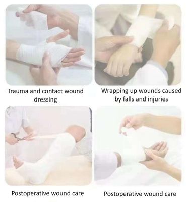 メディカルコットン ビッグロール 5cm*600cm ジャンボ 外科不妊水利性ガズロール