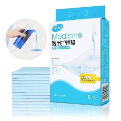 強い水吸収性 単品医療用尿布 尿管ケア用尿布マットレス