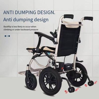 プロの折りたたむ電動車椅子は,インテリジェント電磁ブレーキ