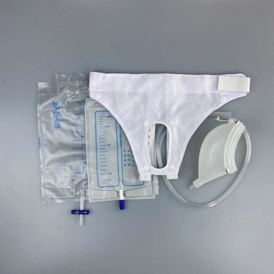 外部密閉 2000ml PVC 成人の尿収集袋 CE 医療用認定
