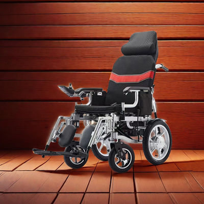 パワー 折りたたむ鉛酸電池 全自動 折りたたむ電気車椅子 2024年