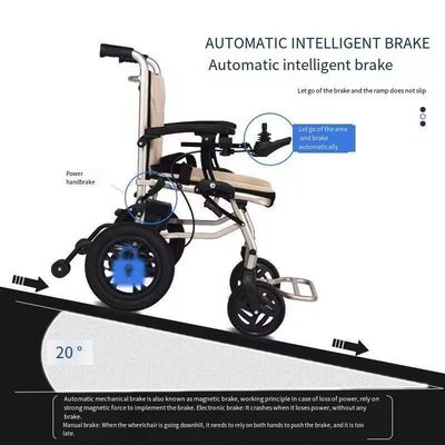 スポーツカースタイル 腕前を開閉する 折りたたむ性能の電気車椅子
