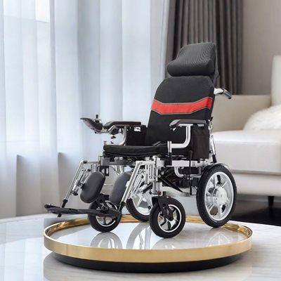 高背筋 自閉式ブレーキ 24V 折りたたみ可能な車椅子